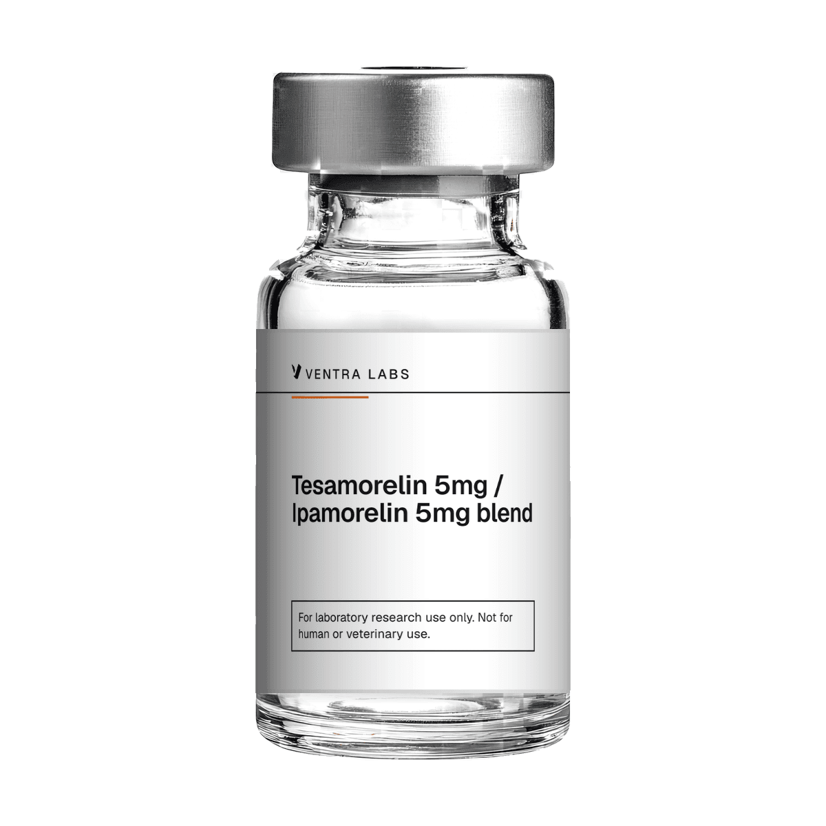 Tesamorelin 5mg / Ipamorelin 5mg blend vial